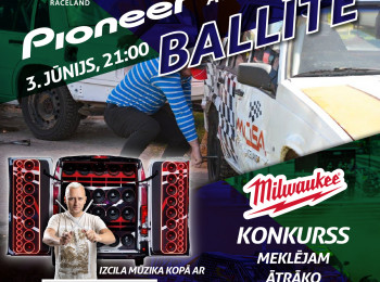 PIONEER AUTOKROSA BALLĪTE