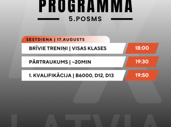 SACENSĪBU PROGRAMMA | TEPERIS | 17. AUGUSTS