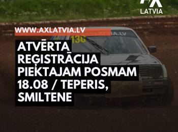 ATVĒRTA REĢISTRĀCIJA 